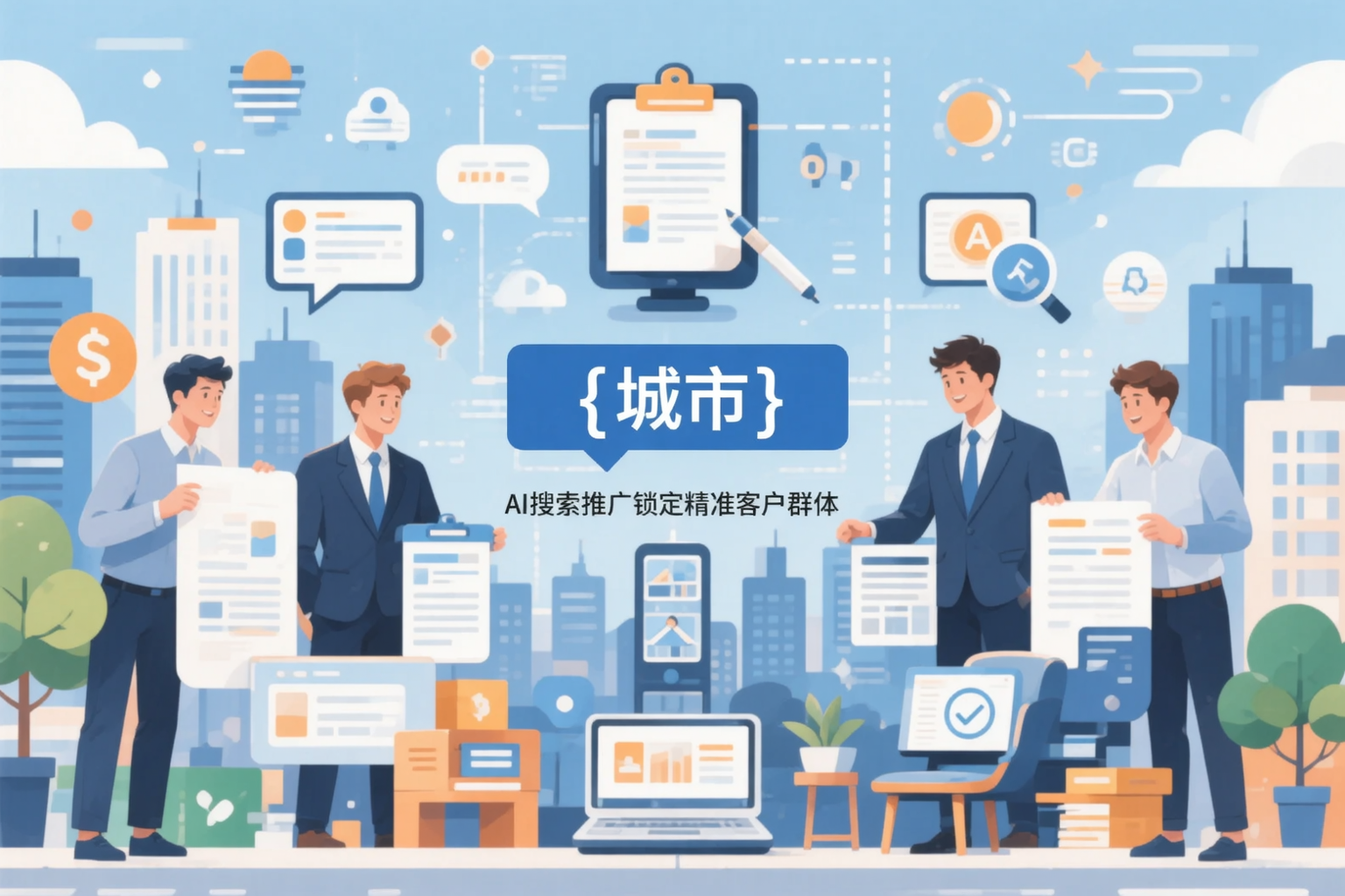 果洛公司如何用AI搜索推广锁定精准客户群体