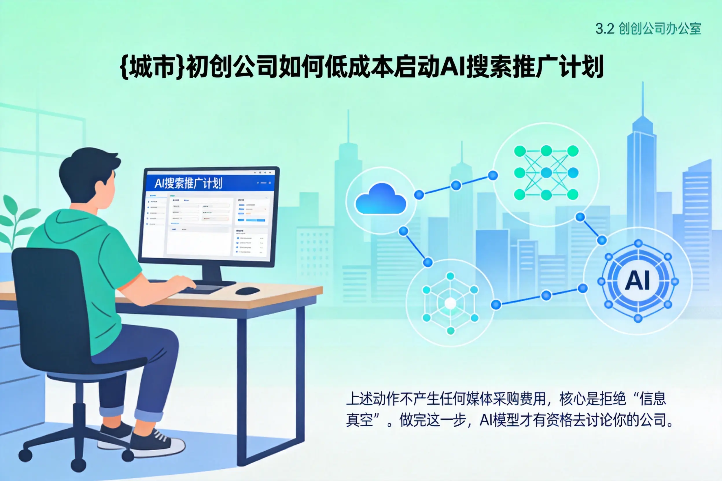 果洛初创公司如何低成本启动AI搜索推广计划