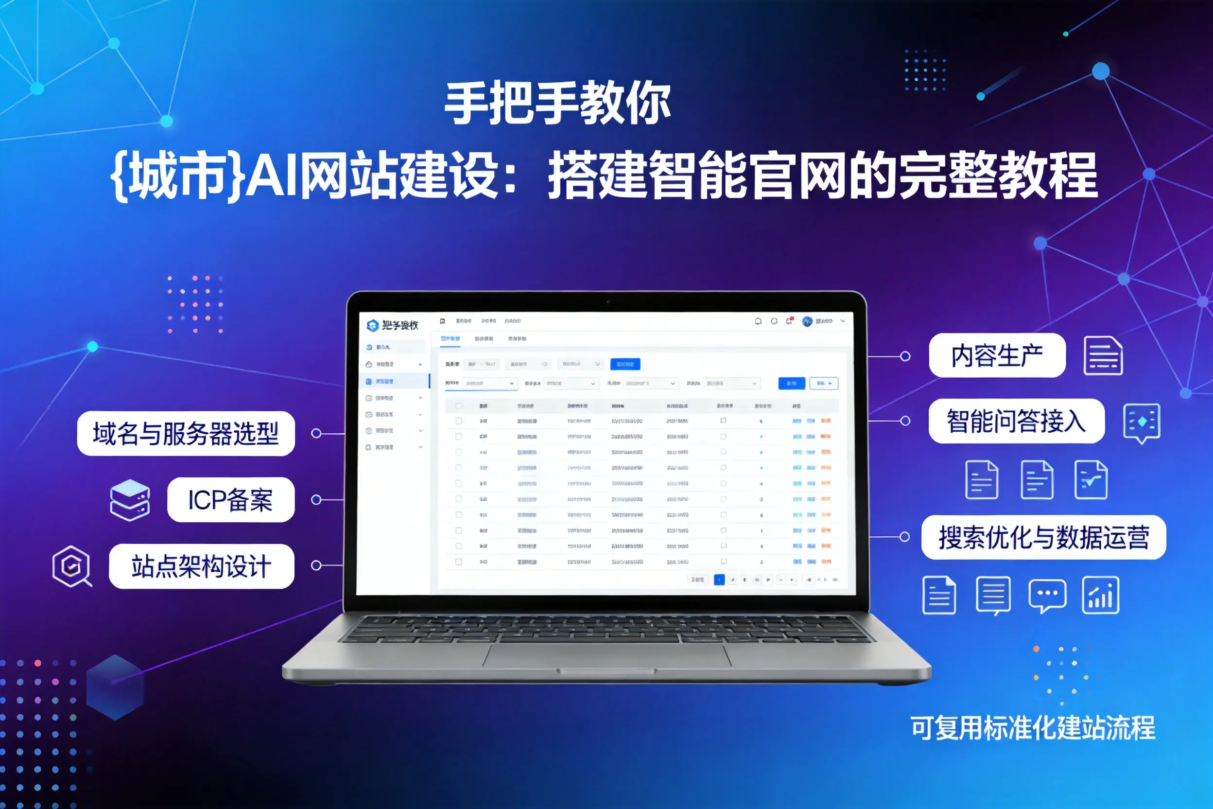 手把手教你果洛AI网站建设：搭建智能官网的完整教程