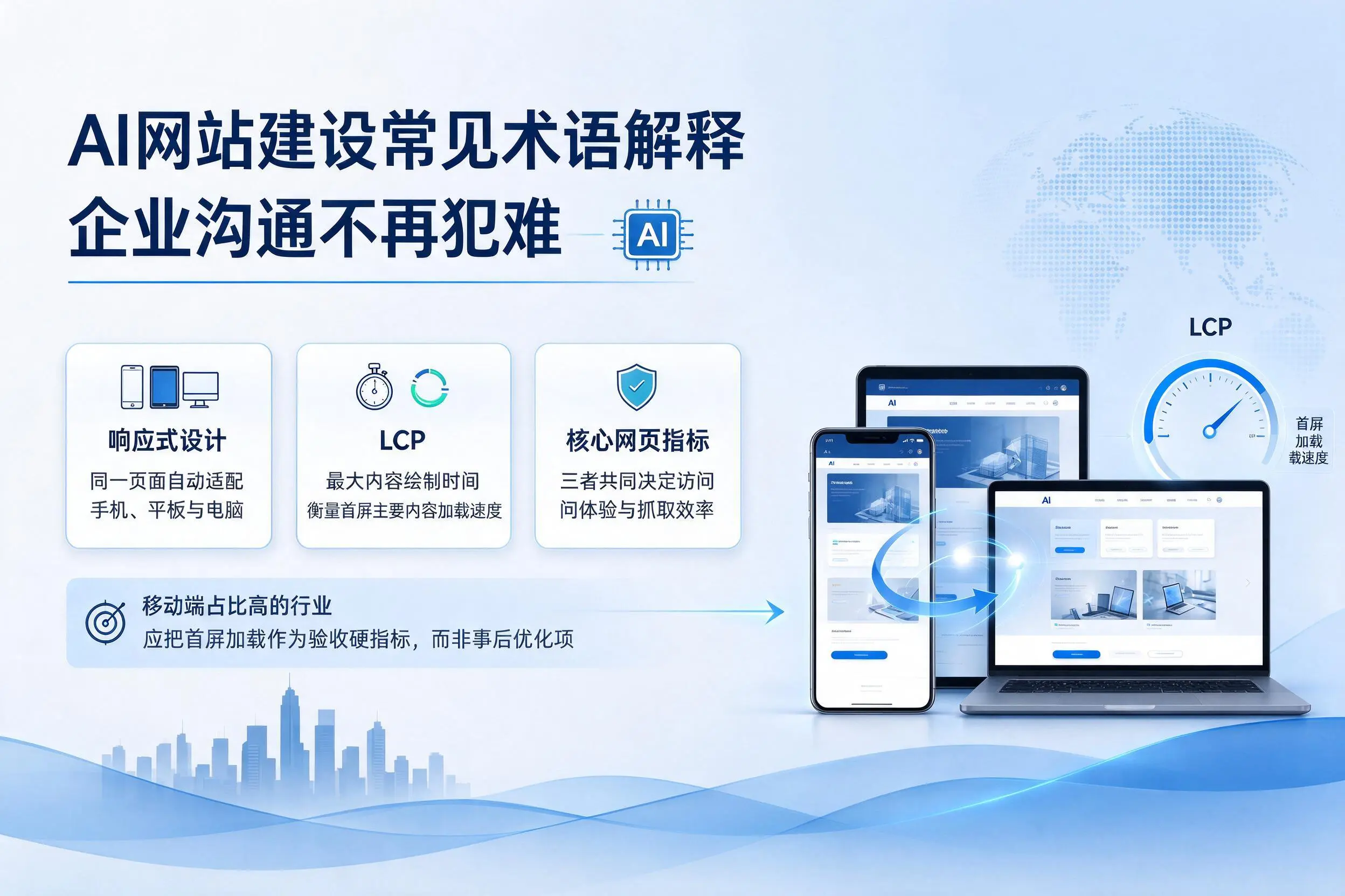 AI网站建设常见术语解释,果洛企业沟通不再犯难