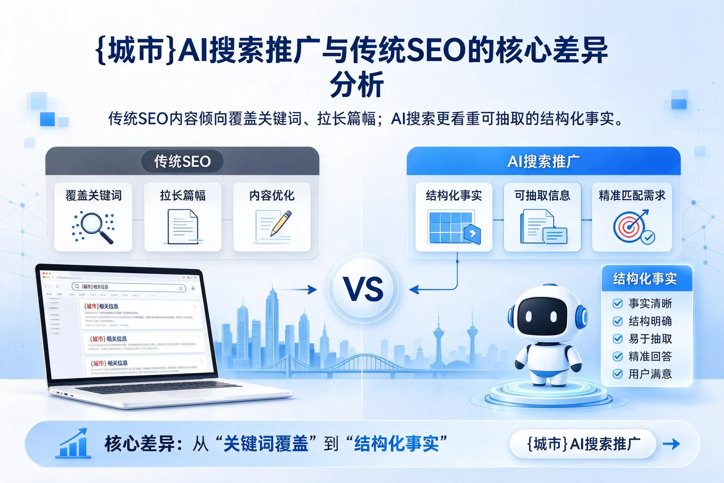 果洛AI搜索推广与传统SEO的核心差异分析